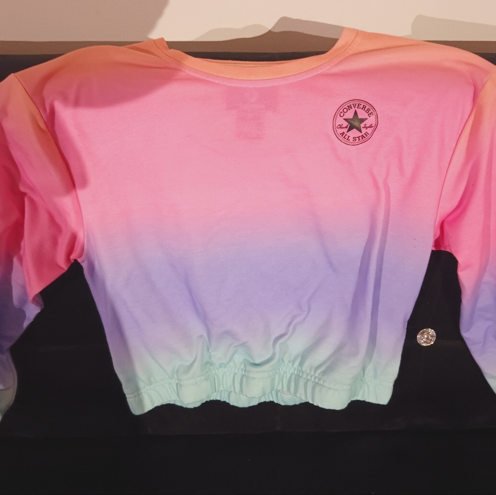 Multi colored Converse shirt